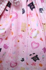 画像4: axes femme kawaii / ハッピーバカンス柄ワンピース M ピンク Y-26-06-30-111-AX-OP-SZ-ZY (4)