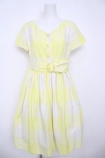 画像1: MILK / GINGHAMドレス  イエロー Y-26-06-30-128-ML-OP-SZ-ZY (1)