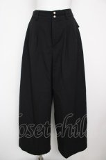 画像1: Franche Lippee / 後ろゴージャスフリルパンツ  黒 Y-26-06-30-139-LO-PA-SZ-ZY (1)