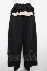 画像2: Franche Lippee / 後ろゴージャスフリルパンツ  黒 Y-26-06-30-139-LO-PA-SZ-ZY (2)