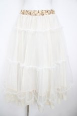 画像3: m petit by misako / AM*チュールリバーシブルスカート LL 中薄橙 Y-26-06-30-160-LO-SK-SZ-ZY (3)