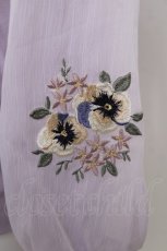 画像3: axes femme POETIQUE / パンジー刺繍カットPO  ラベンダー Y-26-07-01-106-AX-TO-SZ-ZY (3)