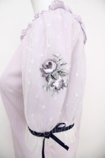 画像3: axes femme POETIQUE / バラ刺繍カットプルオーバー  ラベンダー Y-26-07-01-107-AX-TO-SZ-ZY (3)