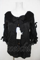 画像1: axes femme kawaii / メェールプロフォーンドゥブラウス  黒 Y-26-07-01-115-AX-BL-SZ-ZY (1)