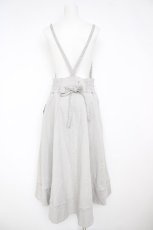 画像2: axes femme / サス付イレヘムデニムスカート  グレー Y-26-07-01-156-AX-SK-SZ-ZY (2)
