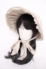 画像1: Victorian maiden / クラシカルレースドールハット  シナモン Y-26-07-03-064-CL-AC-SZ-ZY (1)
