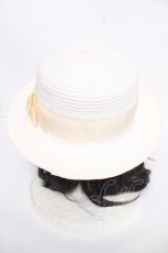 画像3: m petit by misako / ストローハット  生成り Y-26-07-03-066-LO-AC-SZ-ZY (3)