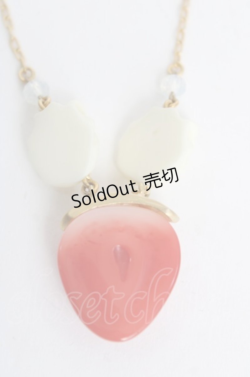 画像2: Leur Getter / ホイップ＆ストロベリーネックレス  ゴールド Y-26-07-03-005-LU-AC-SZ-ZY (2)