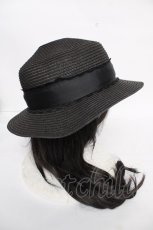 画像4: m petit by misako / ストローハット  黒 Y-26-07-03-067-LO-AC-SZ-ZY (4)