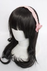 画像1: m petit by misako / AM*NIヘッドドレスA  中桃 Y-26-07-03-074-LO-AC-SZ-ZY (1)
