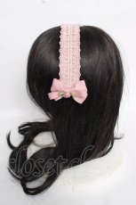 画像2: m petit by misako / AM*NIヘッドドレスA  中桃 Y-26-07-03-074-LO-AC-SZ-ZY (2)