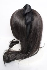画像2: metamorphose / リボンカチューシャ【2007】  黒 Y-26-07-03-077-ME-AC-SZ-ZY (2)