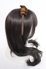 画像3: Angelic Pretty / Chocolatierロゴリボンカチューシャ  ブラウン Y-26-07-03-078-AP-AC-SZ-ZY (3)