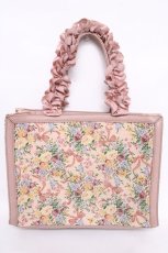 画像2: Maison de FLEUR / ゴブランハンドバック  ピンク Y-26-07-03-086-LO-BG-SZ-ZY (2)