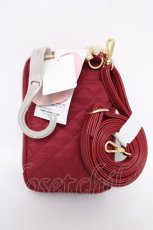 画像2: m petit by misako / AM*TTレースアップショルダーバッグ  濃赤 Y-26-07-03-093-LO-BG-SZ-ZY (2)