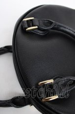 画像5: Maison de FLEUR / ラウンドリボンバック  黒 Y-26-07-03-094-LO-BG-SZ-ZY (5)