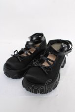 画像1: axes femme POETIQUE / サテンバレエシューズ s 黒 Y-26-07-03-100-AX-SH-SZ-ZY (1)