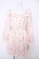 画像1: LIZ LISA / ワゴン花柄ワンピース 0 ピンク Y-26-07-03-121-LO-OP-SZ-ZY (1)