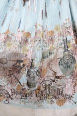 画像4: ALICE and the PIRATES / Victorian tear bottle柄ワンピース  サックス Y-26-07-03-122-PA-OP-SZ-ZY (4)