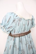 画像5: ALICE and the PIRATES / Victorian tear bottle柄ワンピース  サックス Y-26-07-03-122-PA-OP-SZ-ZY (5)