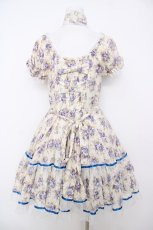 画像2: metamorphose / ローズジャガードワンピース【2010】  オフホワイト Y-26-07-03-127-ME-OP-SZ-ZY (2)