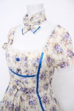 画像3: metamorphose / ローズジャガードワンピース【2010】  オフホワイト Y-26-07-03-127-ME-OP-SZ-ZY (3)