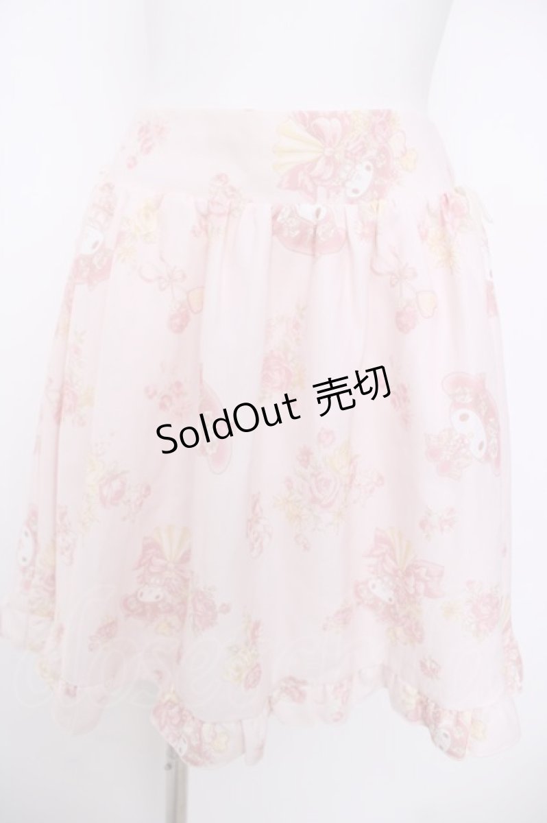 画像1: LIZ LISA / LIZ LISA×My Melody　スカート 0 ピンク Y-26-07-03-143-LO-SK-SZ-ZY (1)