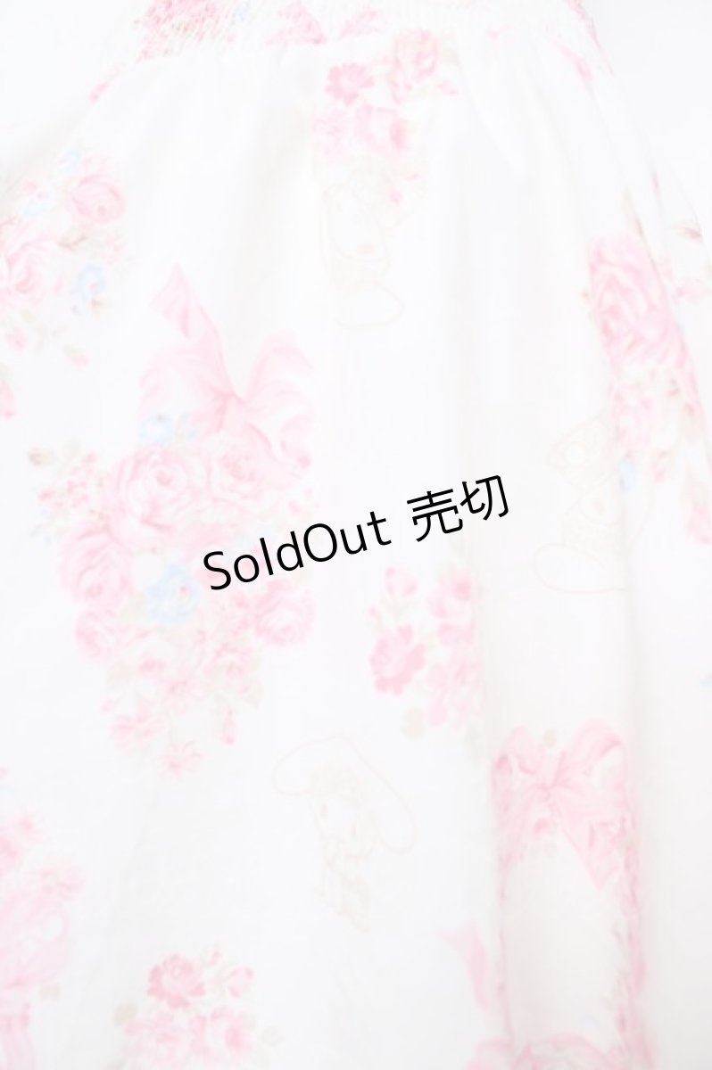 画像3: LIZ LISA / 渋谷109限定マイメロ×フラワーおめかしスカート 0 オフシロ Y-26-07-03-145-LO-SK-SZ-ZY (3)