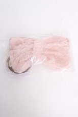 画像2: MILK / リボンファーポーチ  ピンク Y-26-07-03-029-ML-ZA-SZ-ZY (2)