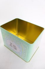 画像2: Franche Lippee / うさぎとねこの缶BOXとタオルハンカチ/ノベルティ  グリーン Y-26-07-03-044-LO-ZA-SZ-ZY (2)