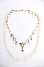 画像1: axes femme / パール×ビジューネックレス   Y-26-07-03-004-AX-AC-SZ-ZY (1)