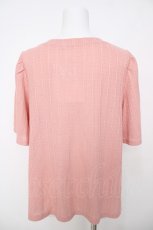画像2: axes femme / レースアッププルオーバー M ピンク Y-26-07-05-046-AX-TO-SZ-ZY (2)