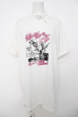 画像1: Ank Rouge / チョーカープリントTシャツ  白 Y-26-07-05-064-CA-TO-SZ-ZY (1)