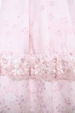 画像3: axes femme / 桜レースＸ桜柄キャミワンピース  ピンク Y-26-07-05-085-AX-OP-SZ-ZY (3)