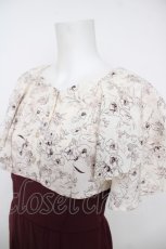 画像3: axes femme / ハイウエストドッキングワンピース F ワイン Y-26-07-05-126-AX-OP-SZ-ZY (3)