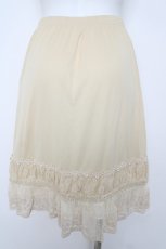 画像2: axes femme / ペチスカート M 生成り Y-26-07-05-163-AX-SK-SZ-ZY (2)