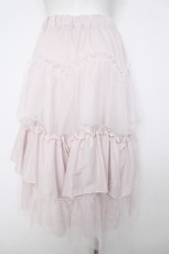 画像2: evelyn / チュールボリュームスカート F ピンク Y-26-07-05-164-LO-SK-SZ-ZY (2)