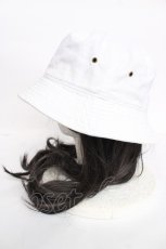 画像2: Fickle Bebe / FBロゴバケットハット  白 Y-26-07-05-017-LO-ZA-SZ-ZY (2)
