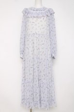 画像1: Rose Marie seoir / flower maxi one-piece dress  ラベンダー Y-26-07-07-088-LO-OP-SZ-ZY (1)
