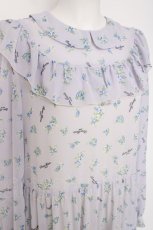 画像4: Rose Marie seoir / flower maxi one-piece dress  ラベンダー Y-26-07-07-088-LO-OP-SZ-ZY (4)