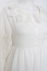 画像4: Cherirulu Chocola / MYレースフリルワンピース S 白 Y-26-07-07-089-LO-OP-SZ-ZY (4)