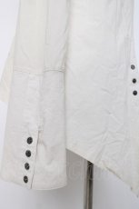 画像3: Ozz Croce / 刺繍燕尾シャツ  白 Y-26-07-07-095-OO-BL-SZ-ZY (3)
