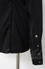画像4: Ozz Croce / スカル刺繍シャツ  黒 Y-26-07-07-096-OO-BL-SZ-ZY (4)