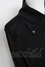画像6: Ozz Croce / スカル刺繍シャツ  黒 Y-26-07-07-096-OO-BL-SZ-ZY (6)