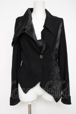 画像1: Ozz Croce / 刺繍入りジャケット  黒 Y-26-07-07-097-OO-JA-SZ-ZY (1)