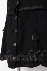 画像5: Ozz On / 十字刺繍シャツワンピース  黒 Y-26-07-07-099-OO-OP-SZ-ZY (5)