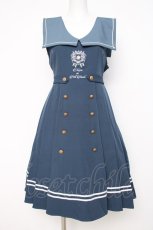 画像1: Amavel / Petit Monde Collegeジャンパースカート F ネイビー Y-26-07-07-105-CA-OP-SZ-ZY (1)