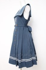 画像2: Amavel / Petit Monde Collegeジャンパースカート F ネイビー Y-26-07-07-105-CA-OP-SZ-ZY (2)