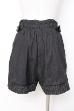 画像3: axes femme POETIQUE / ベルトデザインショートパンツ M 黒 Y-26-07-07-118-AX-PA-SZ-ZY (3)