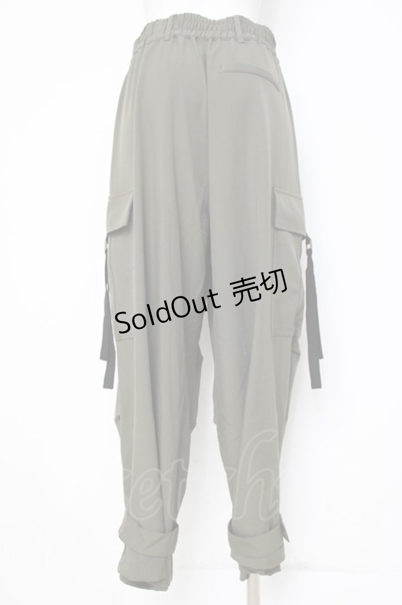 画像2: axes femme / サイドラインカーゴパンツ F カーキ Y-26-07-07-121-AX-PA-SZ-ZT335 (2)
